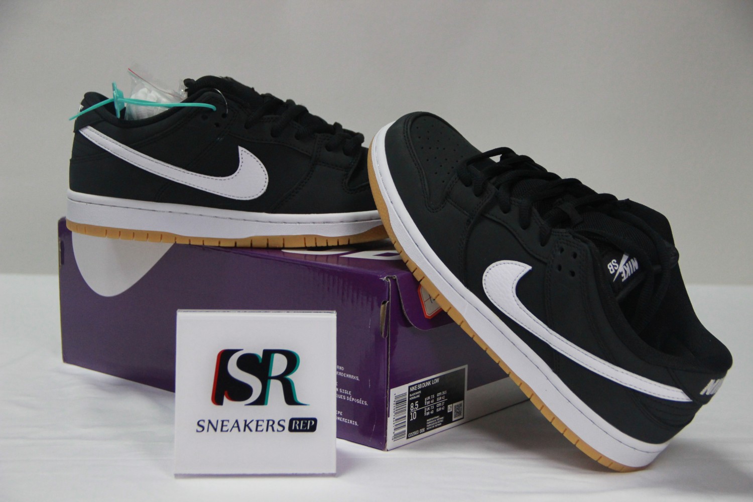 Nike SB Dunk Low Pro Black Gum CD2563-006