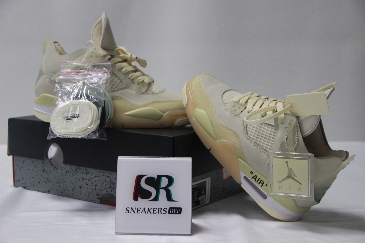 Air Jordan 4 Retro off-white sail CV9388-100
