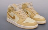 Jordan 1 Mid SE Pale Vanilla Metallic Gold (Women's) FB9892 200