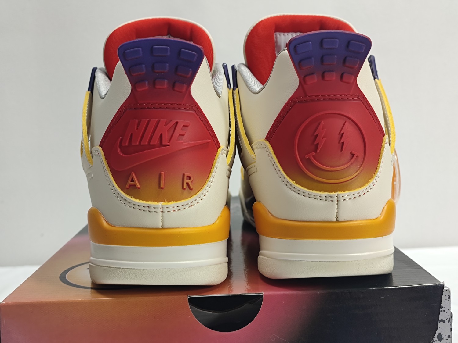 J Balvin x Air Jordan 4 White Blue Red FN0344-901