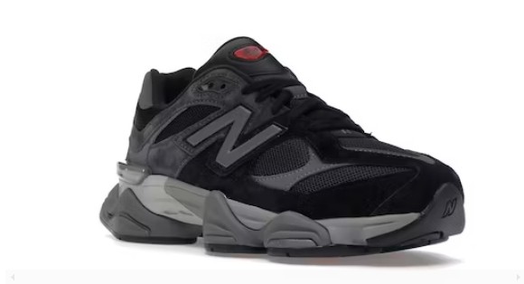 N*w B*la*ce New Balance 9060 Black Castlerock Grey U9060BLK