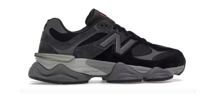 N*w B*la*ce New Balance 9060 Black Castlerock Grey U9060BLK