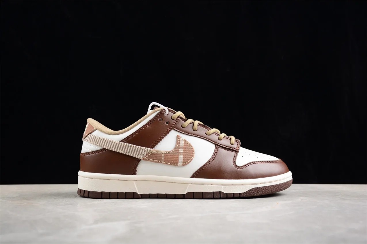 Nike Dunk Low Brown Plaid (GS) FV3653-191