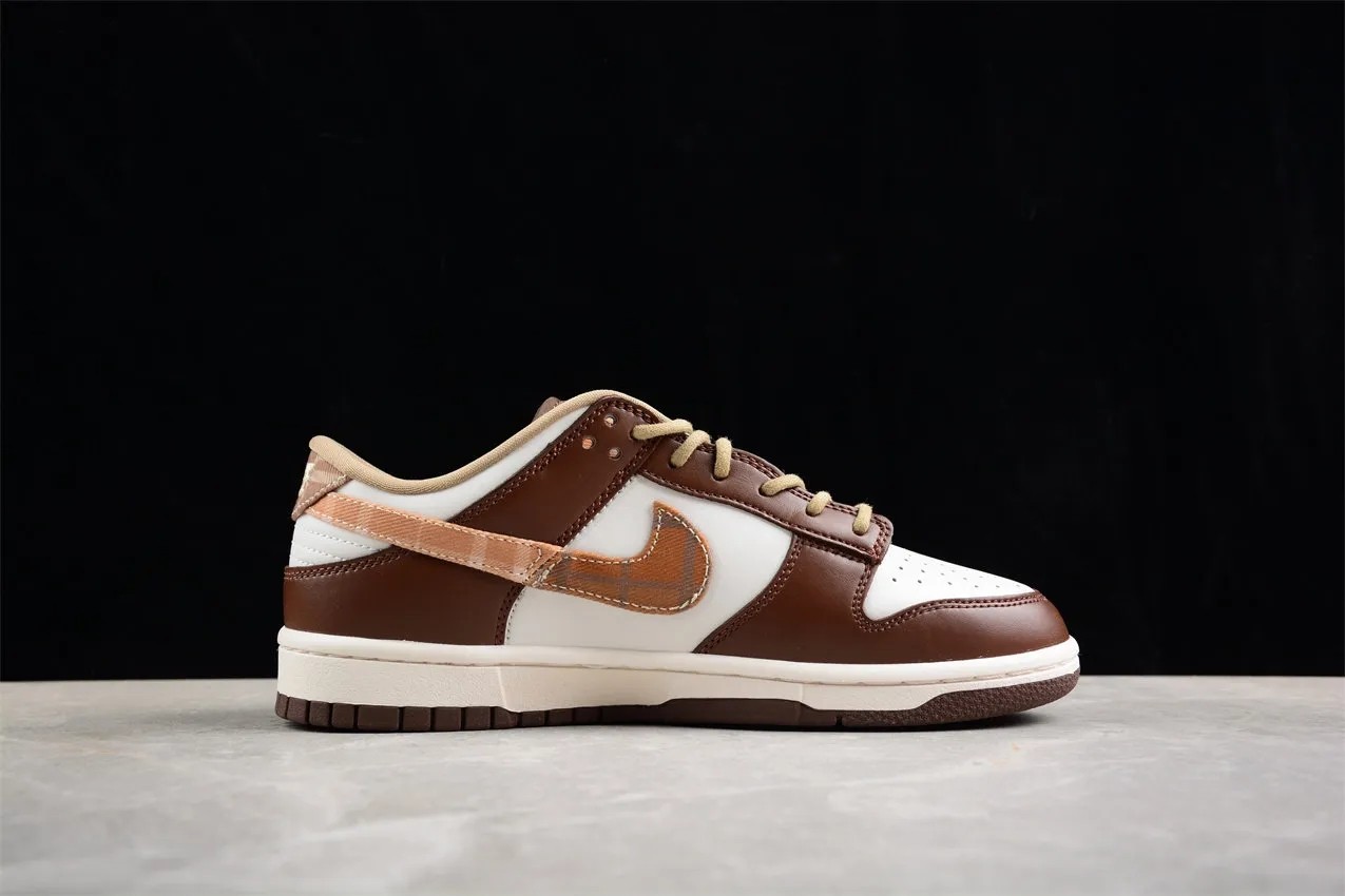 Nike Dunk Low Brown Plaid (GS) FV3653-191