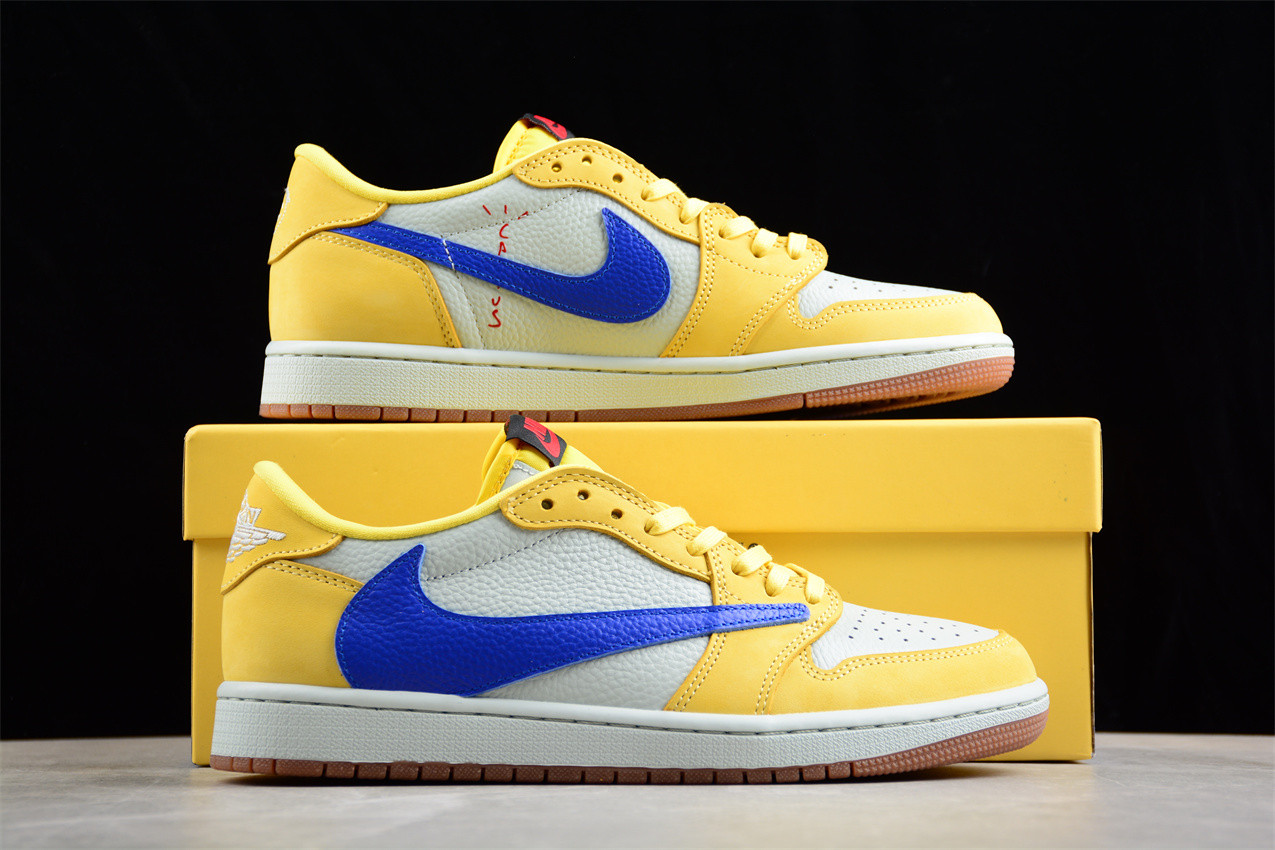 Fragment x Travis Scott x Air Jordan 1 Low DZ4137-700