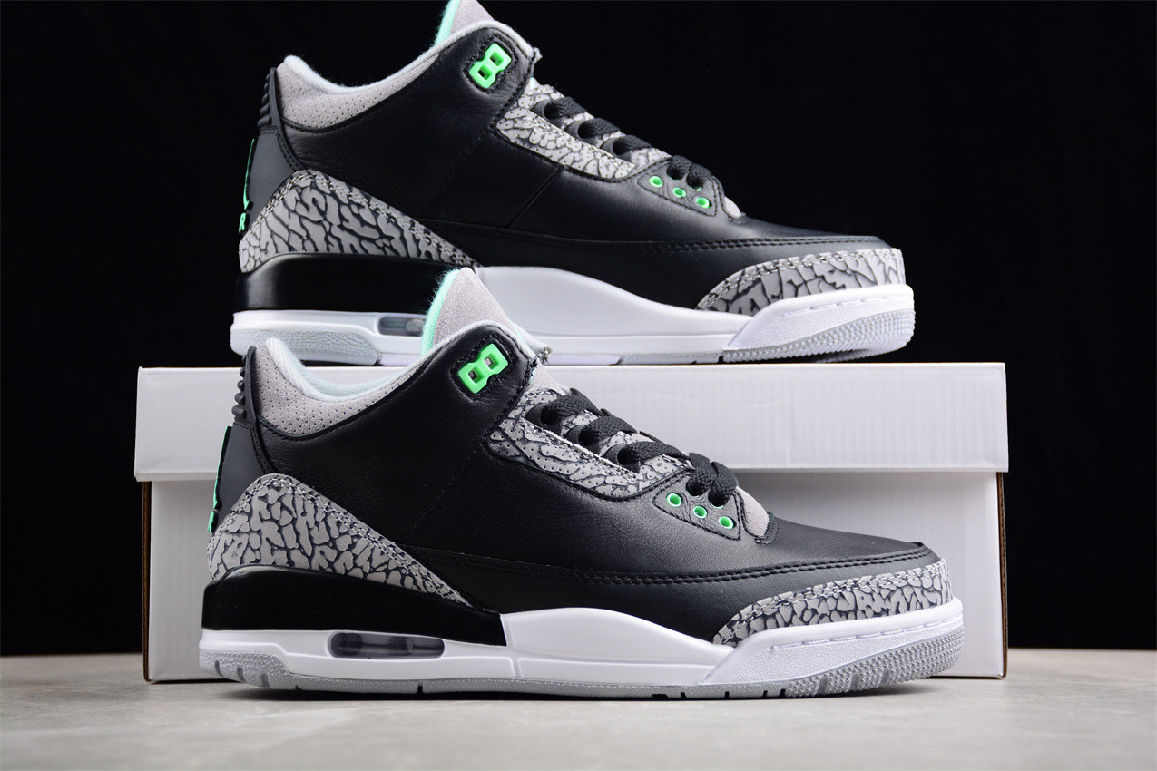 Jordan 3 Retro Green Glow CT8532-031