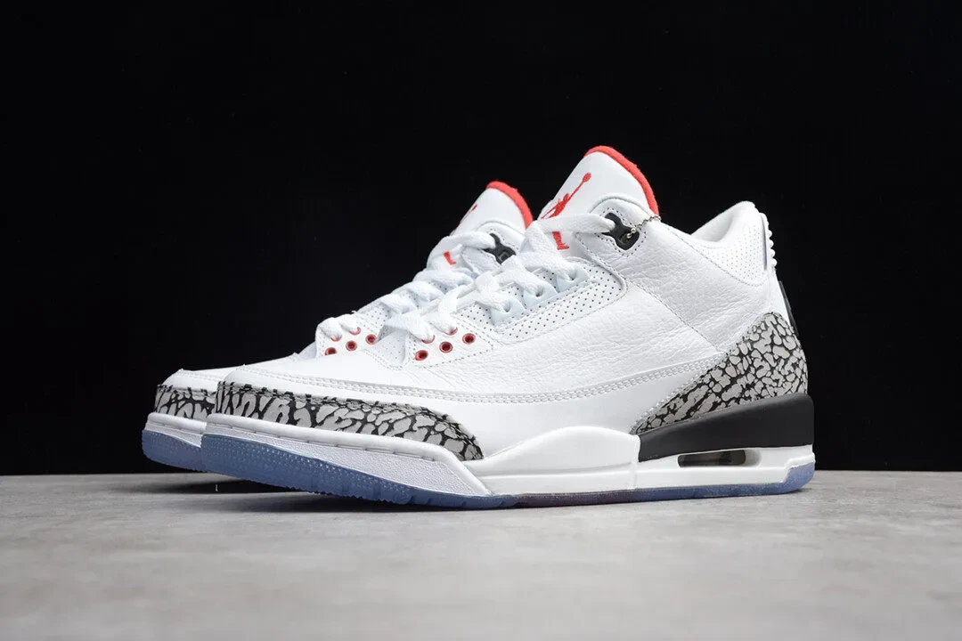 Jordan 3 Retro Free Throw Line White Cement  923096-101