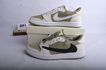 Jordan 1 Retro Low Golf Travis Scott Neutral Olive FZ3124-200