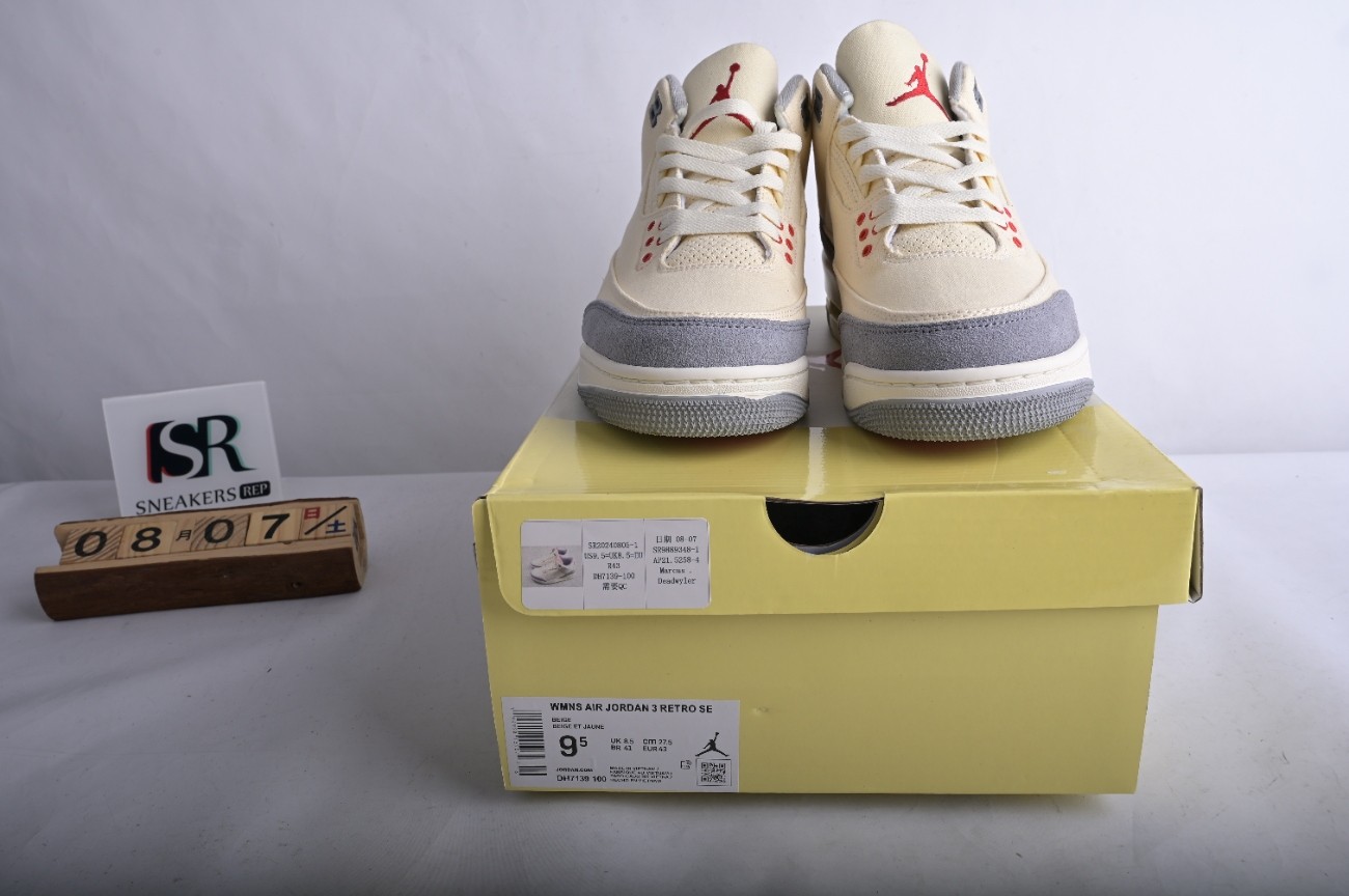 Jordan 3 Retro Muslin DH7139-100
