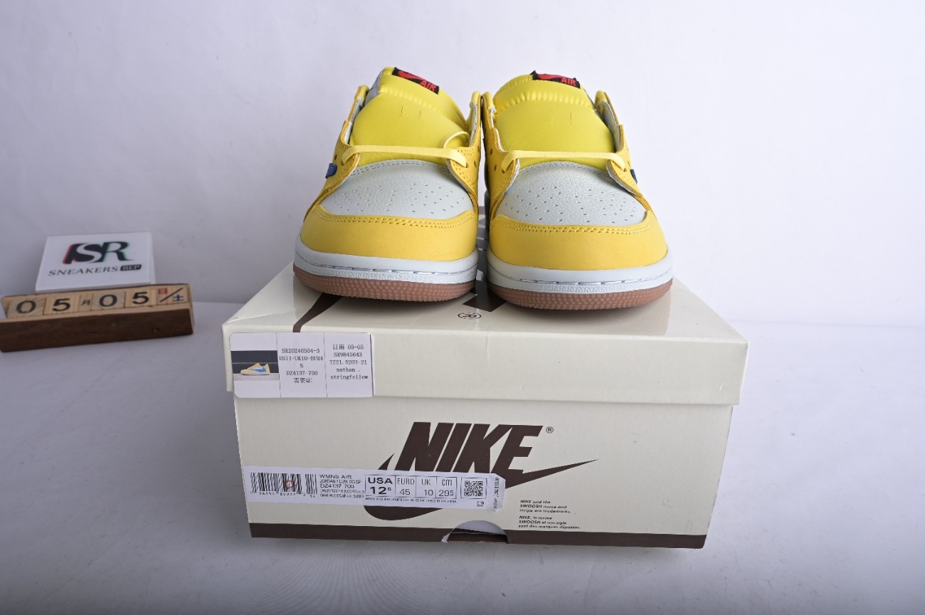 Fragment x Travis Scott x Air Jordan 1 Low DZ4137-700