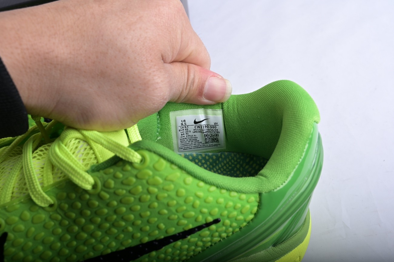 Nike Kobe 6 Protro Grinch (2020) CW2190-300