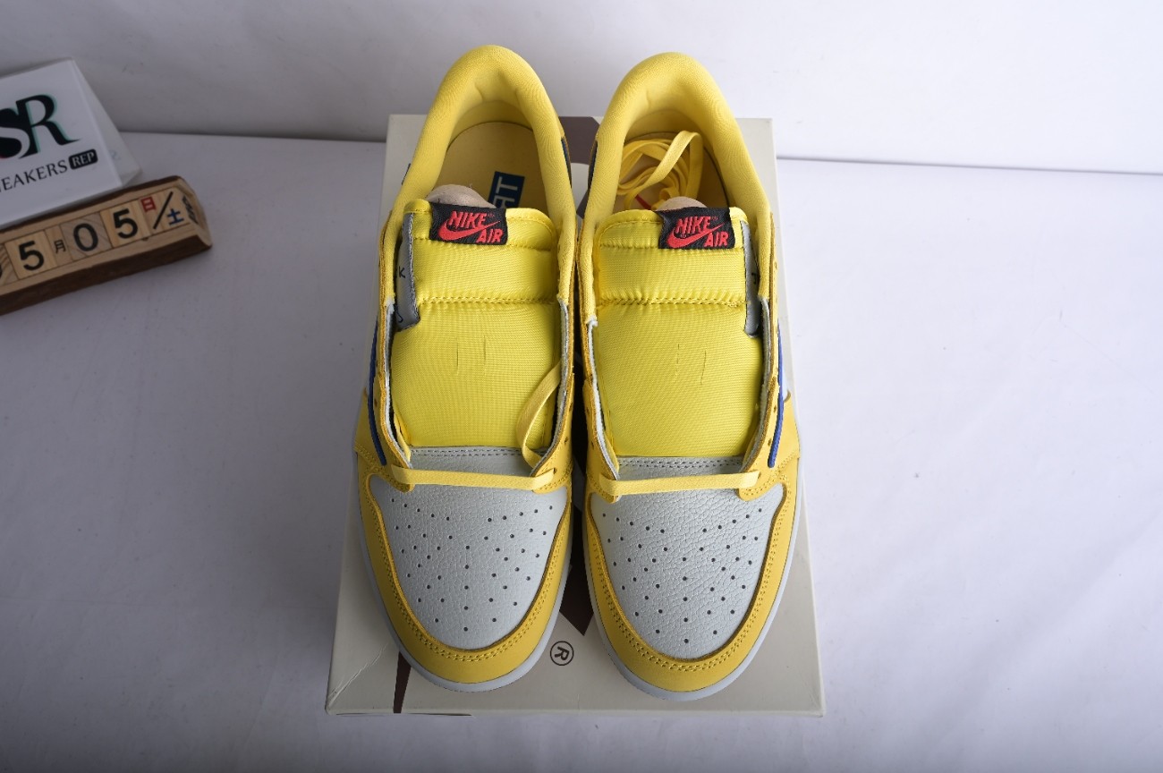 Fragment x Travis Scott x Air Jordan 1 Low DZ4137-700