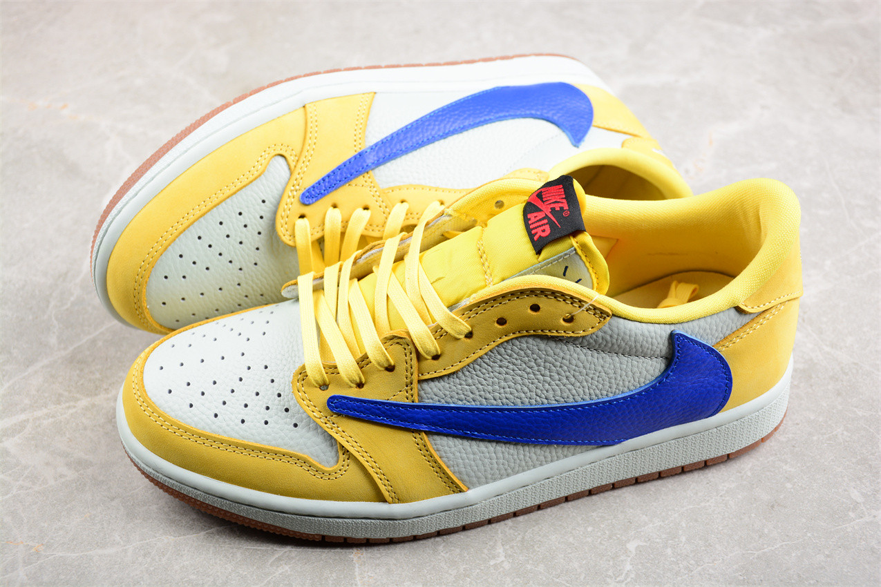 Fragment x Travis Scott x Air Jordan 1 Low DZ4137-700