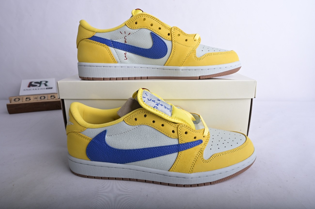 Fragment x Travis Scott x Air Jordan 1 Low DZ4137-700