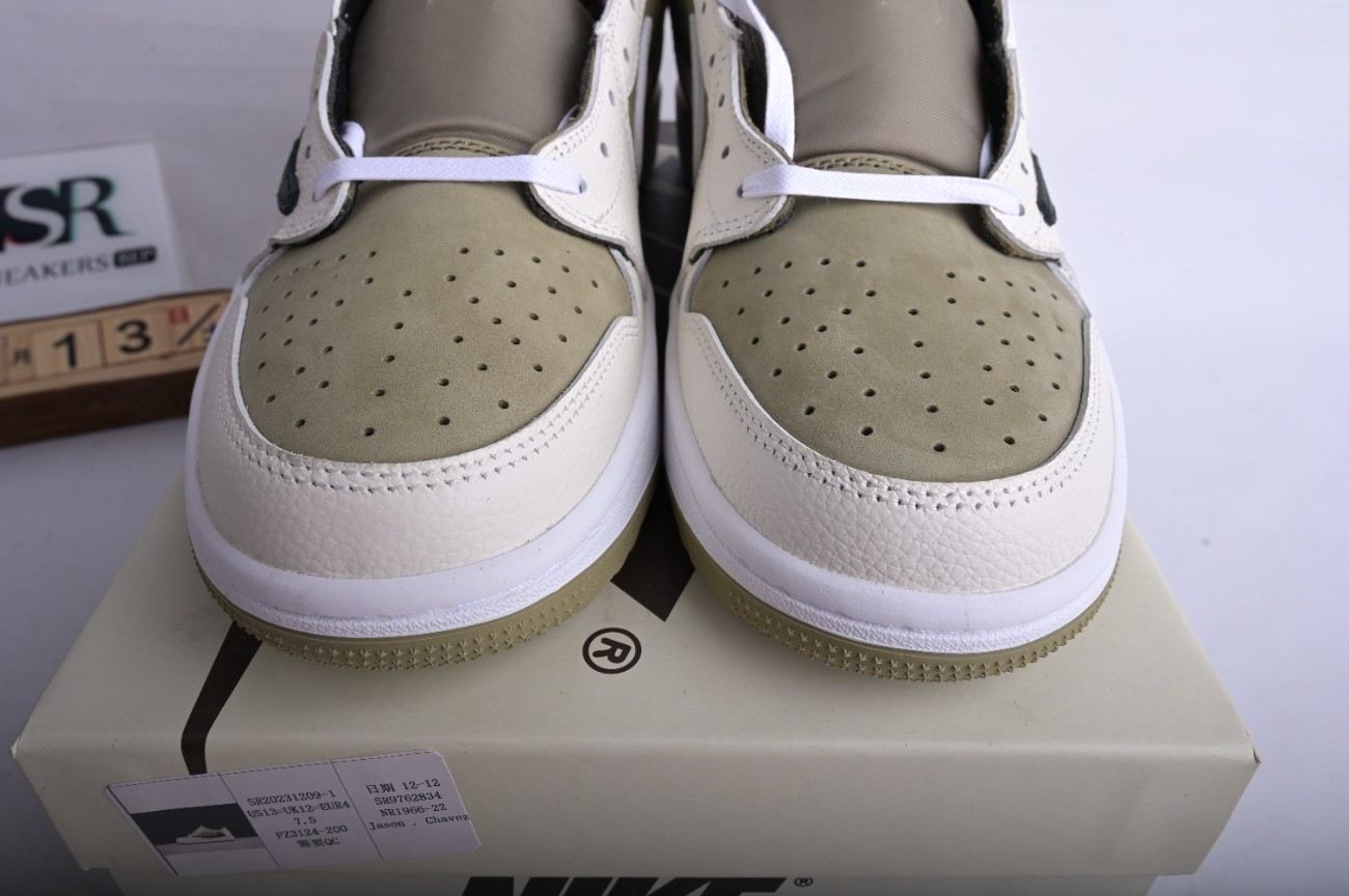 Jordan 1 Retro Low Golf Travis Scott Neutral Olive FZ3124-200