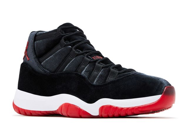 Jordan 11 Retro Bred Velvet (Women