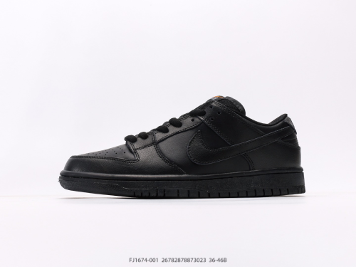 Nike SB Dunk Low Pro Triple Black FJ1674-001