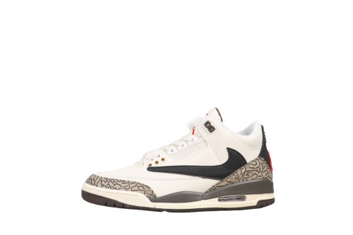Travis Scott x Air Jordan 3 Retro Hide and Sneak 136064-168