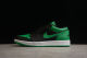 Air Jordan 1 Low 'Black Lucky Green'   553558-065