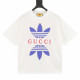 Gu*ci x adidas Cotton Jersey T-Shirt White