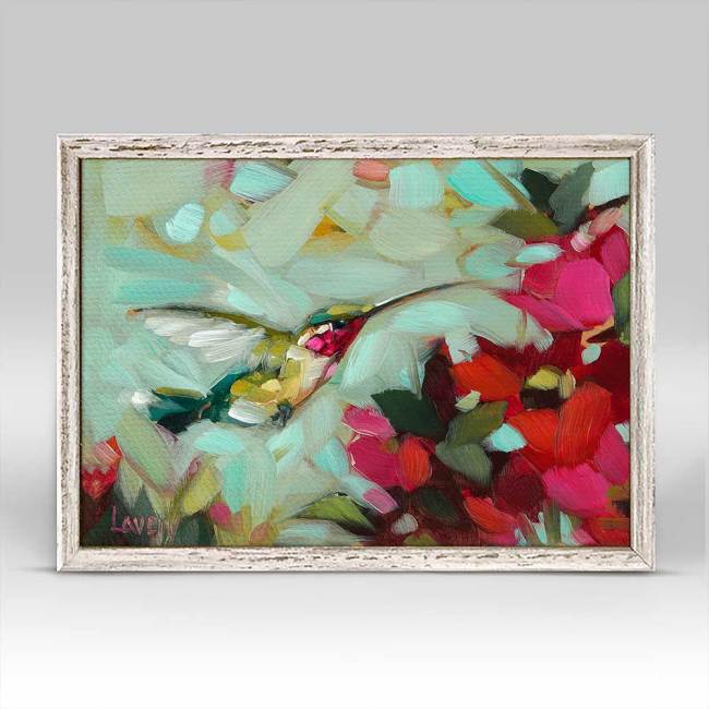 Pistachio Mini Framed Canvas