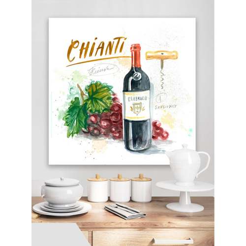 Portrait Of Tuscany - Chianti Canvas Wall Art