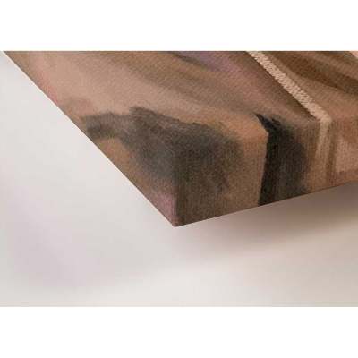 Woodland Life - Doe In The Woods Canvas Wall Art