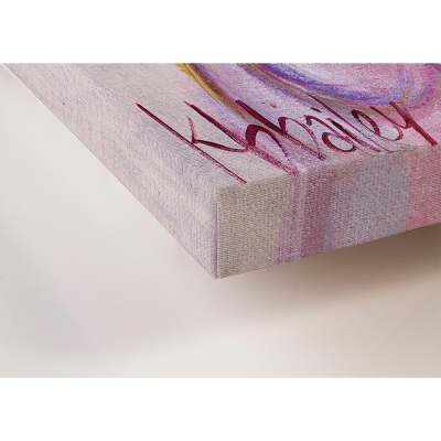 Little Fairy Princess - Blonde Canvas Wall Art