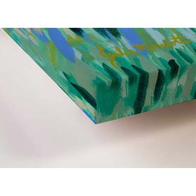 Indigo Expanse Canvas Wall Art