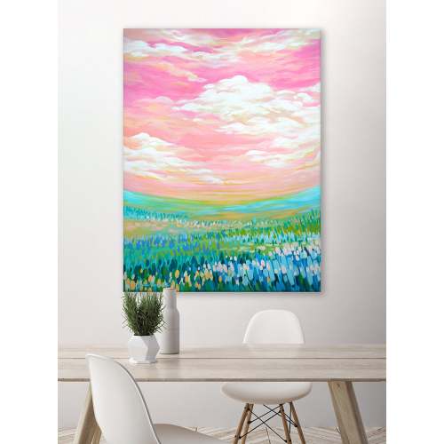 First Blush Canvas Wall Art
