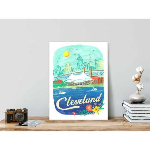 City Pride - Cleveland Canvas Wall Art