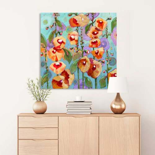 Garden Love Canvas Wall Art