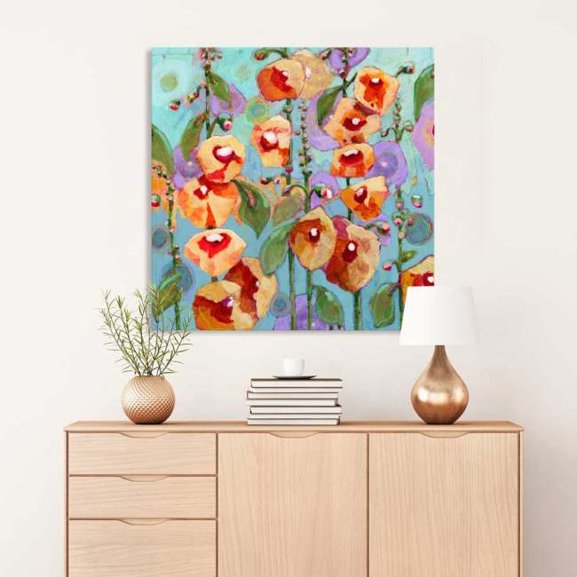 Garden Love Canvas Wall Art