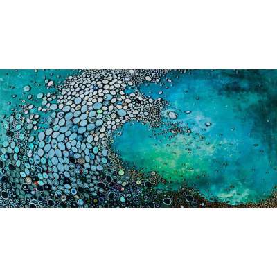 Crashing Down Canvas Wall Art