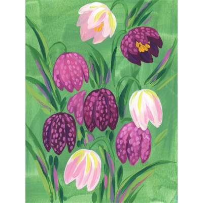 Fritillaria Canvas Wall Art
