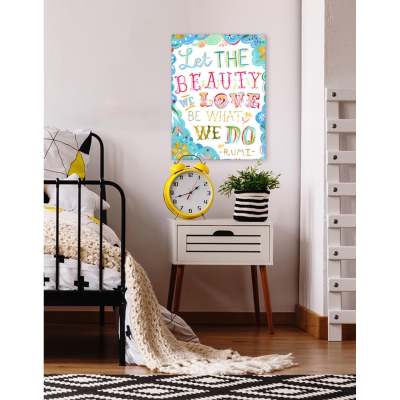 Beauty We Love Canvas Wall Art