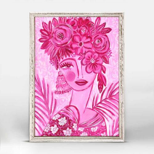 Lovely One - Opulence Mini Framed Canvas