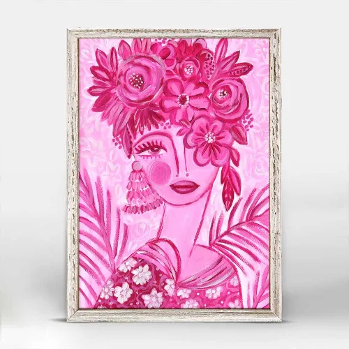 Lovely One - Opulence Mini Framed Canvas