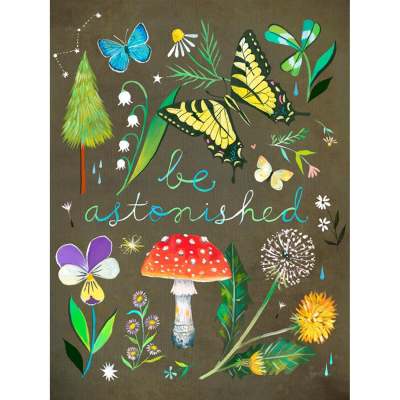 Be Astonished Canvas Wall Art