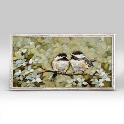 Hold On Mini Framed Canvas