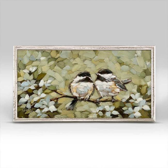 Hold On Mini Framed Canvas