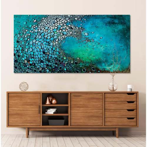 Crashing Down Canvas Wall Art