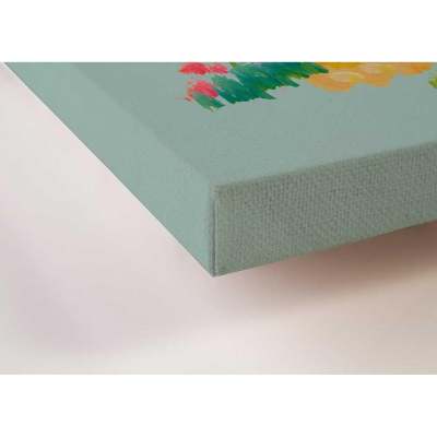 A Town Called Peony Canvas Wall Art