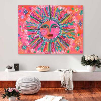 The Warmth Of The Sun Canvas Wall Art