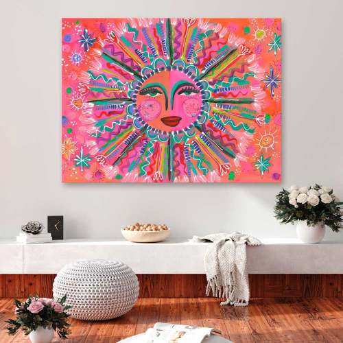 The Warmth Of The Sun Canvas Wall Art