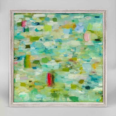 Watermelon Color Mini Framed Canvas