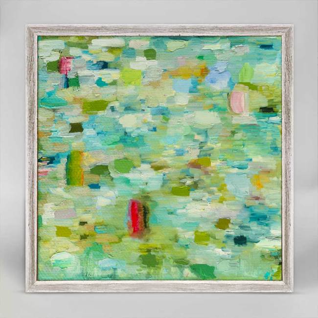 Watermelon Color Mini Framed Canvas