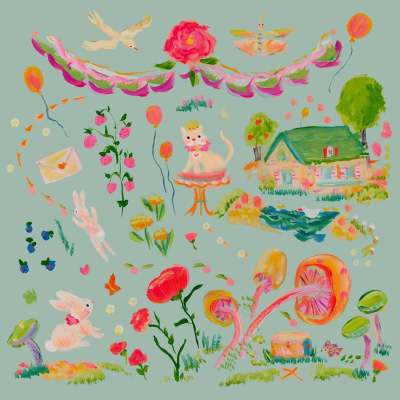 A Town Called Peony Canvas Wall Art
