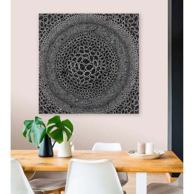 Black And White 4 Canvas Wall Art