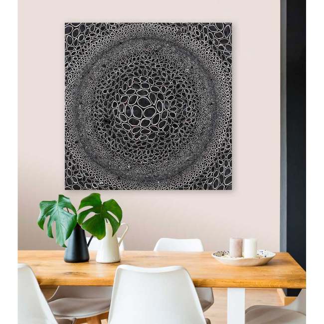Black And White 4 Canvas Wall Art